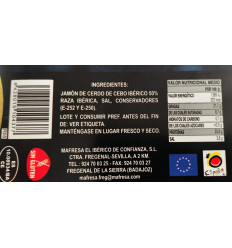 Jamón de Cebo Ibérico Mafresa
